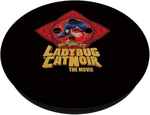 Miniatura 2 de Miraculous Ladybug The Movie Ladybug - Nuevos PopSockets intercambiables PopGrip