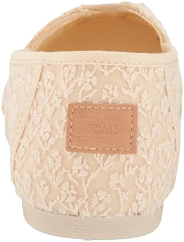 TOMS Women's Alpargata CloudBound Loafer Flat, Natural Posy Lace, 9 | Image 2