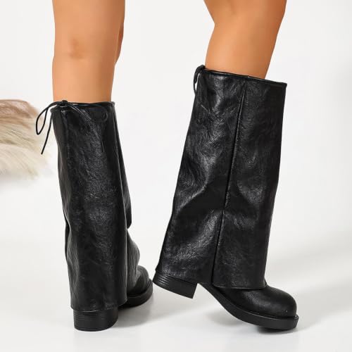 Botas tradicionales vintage de caña alta para tus looks de invierno 7