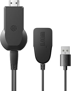 XO Kablosuz HDMI Ekran Aktar m Dongle GB012, 1080P@60Hz, 2.4 GHz WLAN, DLNA/AirPlay/Miracast  le Uyumlu, Android/iOS/Windows  le Uyumlu, Siyah