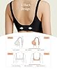Jelly Wireless Push Up Bras for Women No Underwire... #4