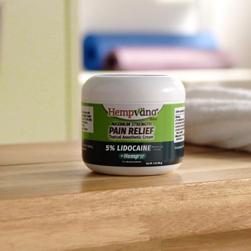 Hempvana Lidocaine 5% Relief Cream, Maximum Strength, Targeted Long-Lasting Relief, Strong Cream, Numbs Irritated Nerves for Fast Anorectal Relief, Non-Greasy. - 4