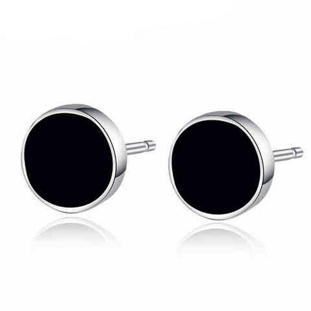 Stainless Steel Silver Studs Earings/Earring For Men/Boys- Bali For Men And Women Pack Of 1-image-39