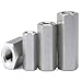 Smartsails 5PCS M8 X 1.25-Pitch 25mm Length 304 Stainless Steel Metric Hex Coupling Nut