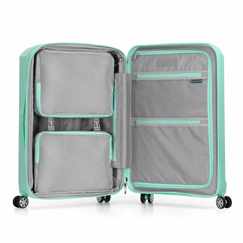 Traveler's Choice Pagosa Hardshell Expandable Luggage with Spinner Wheels, Mint, 2-Piece Set (22/26) by Traveler's Choice - Image 8