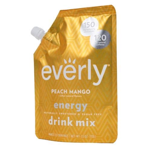 Everly Energy - Natural Energy Drink Mix Powder, Sugar Free, Natural Sweeteners, Organic