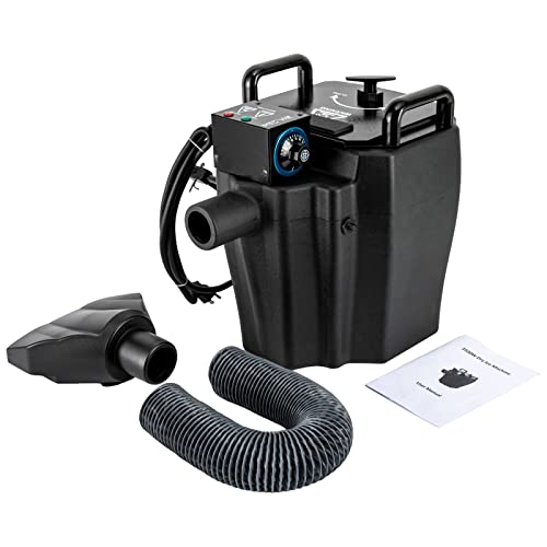 3500W Dry Ice Fog Machine with Nozzle&Tube, High Density Smoke Machine Low Lying Stage Smoke Machine, Adjustable Temperature for Indoor Outdoor Stage Wedding Party Club DJ Stage Effect Dry Ice Machine