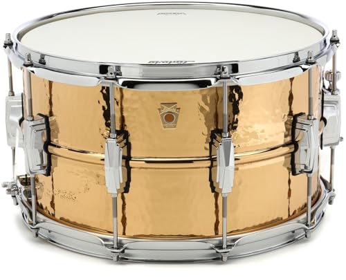 Ludwig Hammered Bronze Snare Drum - 8 x 14 inch