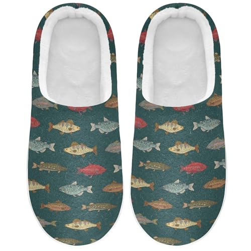 Slippers for Women Men, Memory Foam Anti-slip House Home Slippers Shoes for Indoor Outdoor Bedroom3