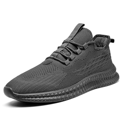Image of Mens Slip On Walking Shoes Sneakers Running Shoes Trainers Athletic Gym Fitness Sport Shoes Non Slip Breathable Mesh Workout Fashion Breathable Comfortable