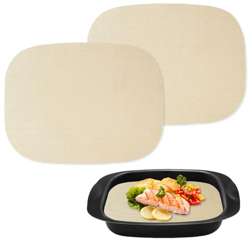 2 pellicole permanenti per Bimby TM7 Varoma – Carta da forno riutilizzabile con rivestimento antiaderente, resistente al calore fino a 250 °C