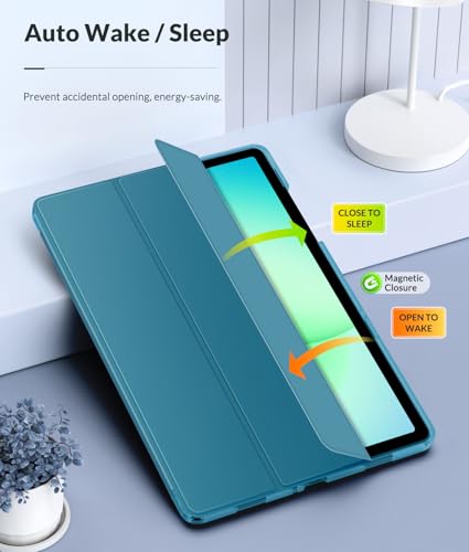 Image of MoKo Case for Samsung Galaxy Tab A11+ Plus 11 inch 2025, French Blue