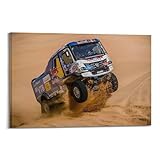 Rennwagen-Poster für extreme Eroberung, Kamaz Dakar 