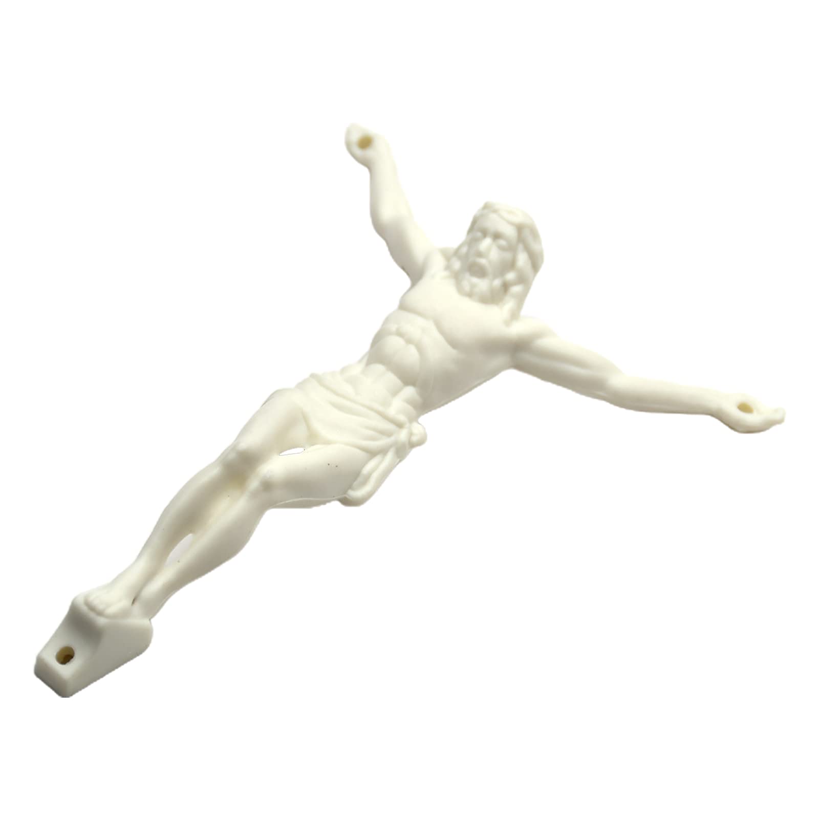 RAFGALDEX Cross Figurine Pendant Catholic Art Ornaments Supplies for Wedding Birthday Party Background Cross Figurine