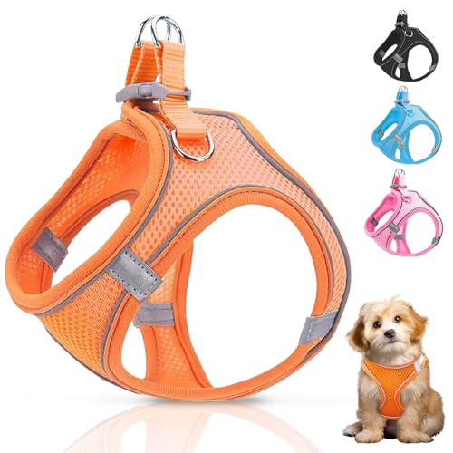 Ledeak No Pull Dog Harness, Highly Reflective Dog Harnesses, Breathable Comfort Anti Pull Dog Harness