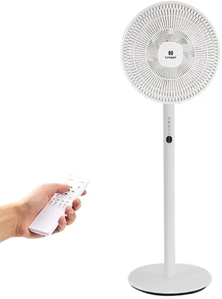 Ventilador De Coluna 220V YG02R 3 Velocidades Com Controle Remoto E Altura Ajustável 14 Folhas Podendo Girar Circulador De Circulacäo Para Esquerda E Direita Silencioso