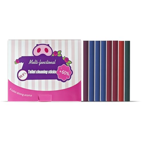 Winblot Multi-Functional Toilet Cleaning Sticks, 5 Colors