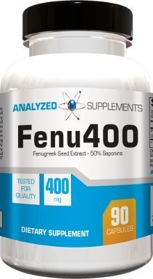 Fenu400 (50% Fenugreek Saponins) (90 Caps) by Analyzed Supplements