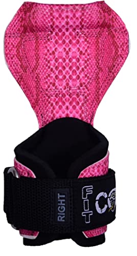 Image of Cobra Grips Weight Lifting Gloves with Adjustable Neoprene Padded Wrist Wraps - Heavy Duty Alternative to Power Lifting Hooks for Deadlifts