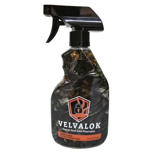 Velvalok® - Velvet Antler Preservation Spray - Easily Preserve Velvet Antlers - Taxidermy Supplies