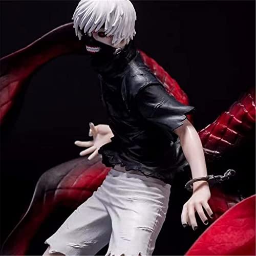 Feuwink Anime Tokyo Ghoul Action Figure Awakened Ver Toy Doll Statue 3D Model - Hight 23Cm Anime Fans Lovers Desktop Decoration Gift #TOP7