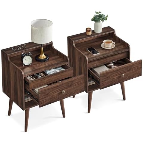 VASAGLE Nightstands with Hidden Drawers ULET624K01 Cover