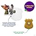 Disney's Zootopia Cake Topper, Zootopia Police Department Decoration Featuring Judy Hopps, Nick Wilde & Light Up Wearable Badge