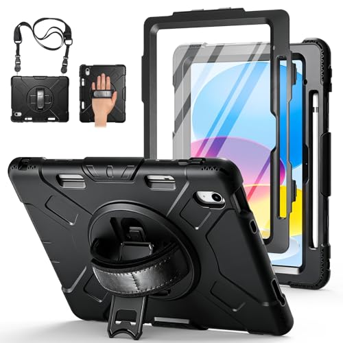 Image of Miesherk STOCK for iPad (A16) 11th /10th Generation Case 2025 /2022 Black
