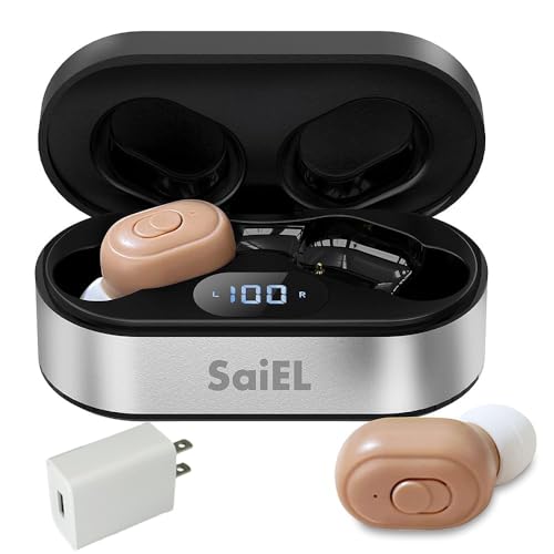 集音器　イヤホン型　両耳 耳穴式　雑音低減 長時間　急速充電 軽量 防水 Amazon.co.jp: 充電式両耳タイプ集音器（イヤホン型） 充電式 集音器