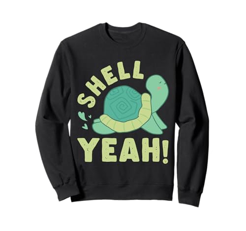 Shell Yeah tortuga marina animal marino tortuga Sudadera