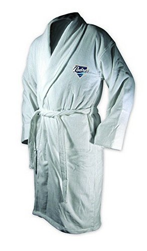 Peignoir San Diego Padres blanc lourd idée cadeau idéale pour fan de MLB