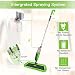 Mopa con Pulverizador, AIGLAM Spray Mop Trapeador Giratorio de Microfibra Giratorio de...