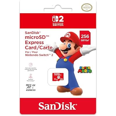 Nintendo SanDisk microSD Express Card for Nintendo Switch 2