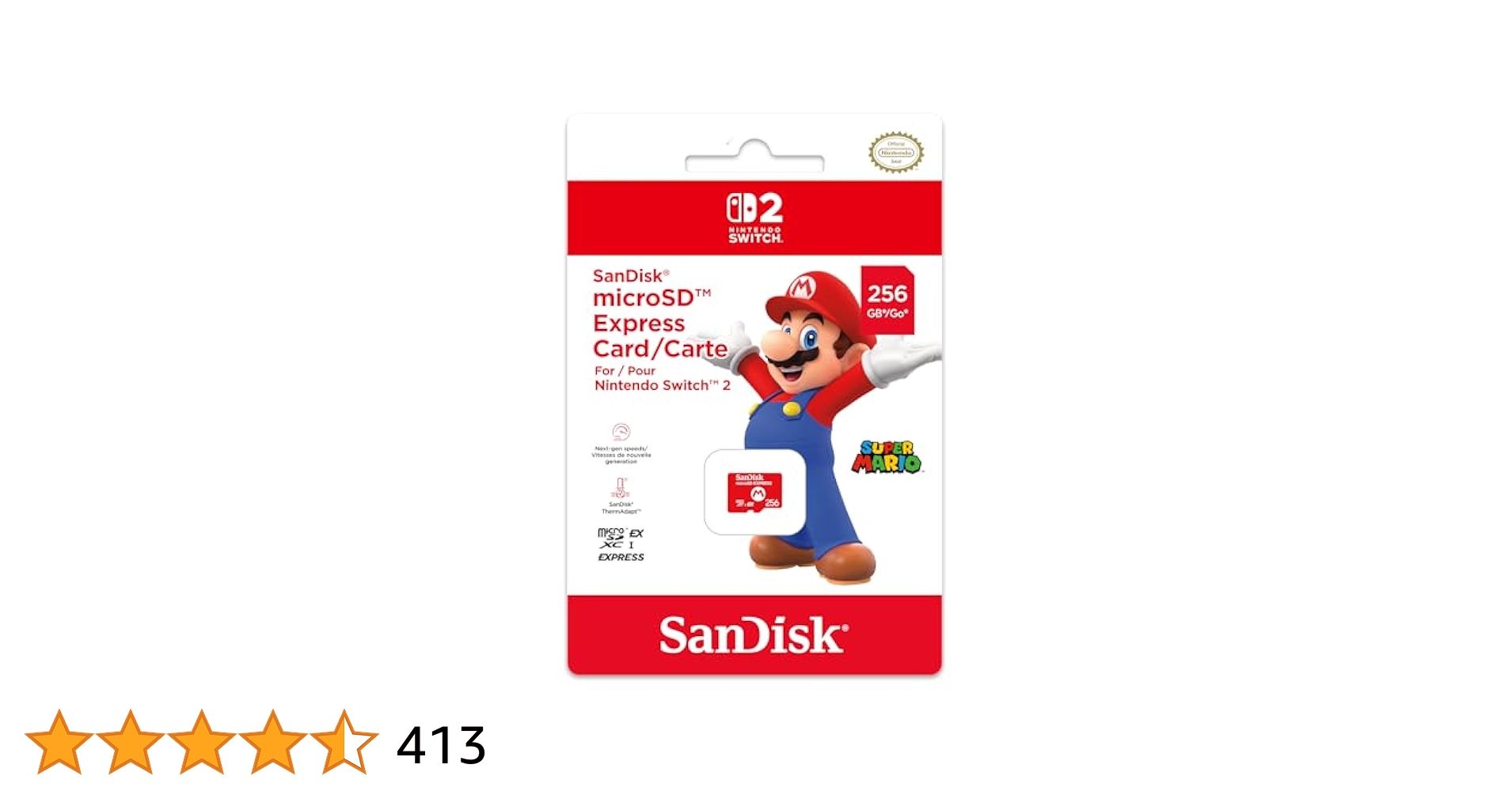 その他 SanDisk microSD Card 256GB for Switch 2 Nintendo Switch 2 Micro SD Card, SanDisk : Amazon.ca: Video