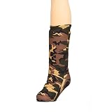 CastCoverz! Fashionable Leg Cast Cover - Camouflage Green - Large Short - Below The Knee - Protectiv