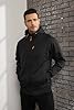 CTU Men's Hoodies Zip Up Long Sleeve Fleece Sweatshirts Hoodies for Men Black 3XL #1