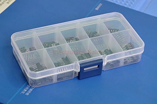 Electronics-Salon Thick Film Network Resistor Assortment Kit, Array Resistor, Bussed Type, 1/8W, Sip-5 And Sip-9 470 1K 4.7K 10K 47K Ohm. #TOP2