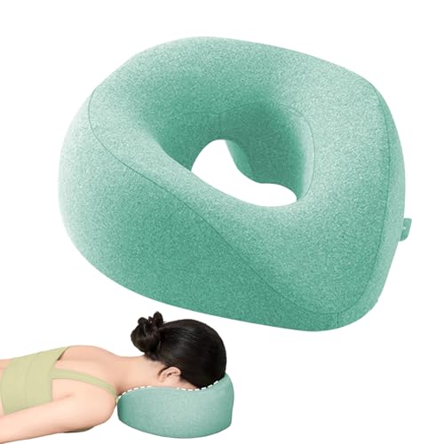 Generico Face para masaje facial – Soporte de cabeza ergonómico transpirable | Reposacabezas de masaje para cuna y mesa | para dormir lateral después de la perforación de oreja y recuperación BBL casa