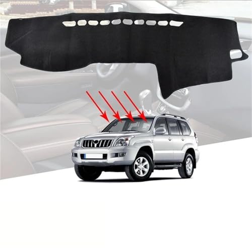 Cubierta interior del tablero Land Cruiser Prado para evitar el calor del panel 2