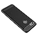 Vinve Carbon Fiber TPU Designed for Google Pixel 3a Case, Slim Shock Absorption Anti-Scratches Flexible Soft Protective Cover Case (Black) …