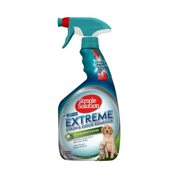 Simple Solution Extreme Spring Breeze Stain & Odor Remover Spray, 32oz Simple Solution Extreme Spring Breeze Stain & Odor Remover Spray, 32oz
