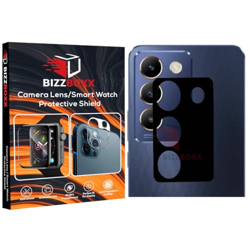 Image of Camera Lens Protector Compatible With vivo T3 5G | Back Camera Glass | 9H Hardness 3D Look | With Easy Installation Kit (Pack of 1)