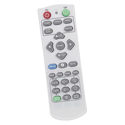 ALLIMITY Q-3101 Q3101 Ersatz Fernbedienung passend für VIEWSONIC Projector PA500S PA502XE PA502X PA503S PA503SP PA503W PA503X PA503XP PG603X PJD5152 PJD5154 PS500X PS501W PS501X PX700HD PX701-4K