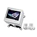 ASUS ROG RYUJIN III WB WHT CPU Water Block - Intel® LGA 1700, 1200, 115X AMD Socket AM4, AM5, Asetek Copper Cold Plate Full Color LCD Display / Embedded VRM Fan. ROG Fittings