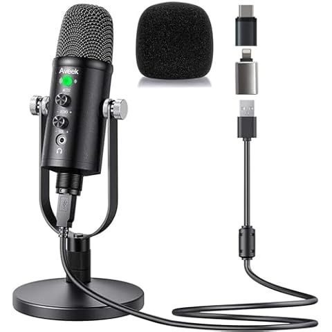Microphone Aveek USB à Condensateur Cover