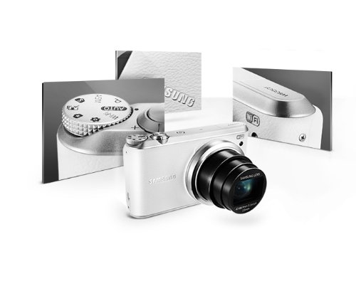 Samsung Wb350F 16.3Mp Cmos Smart Wifi & Nfc Digital Camera With 21X Optical Zoom And 3.0" Touch Screen Lcd And 1080P Hd Video (White) #TOP7