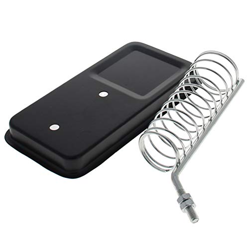 Fielect Soldering Iron Stand 130x66x115mm Multifunction Solder Iron Holder for Hot Air Solder Station Iron No Sponge 1Pcs