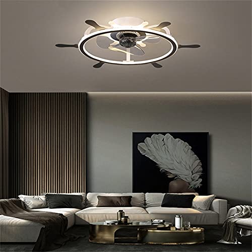 Ventilateur de plafond avec lumière pour chambre sans bruit et variable - 2