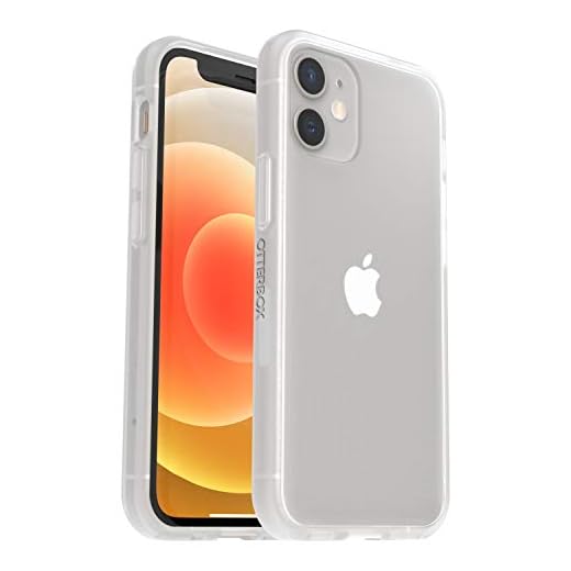 OtterBox för Apple iPhone 12 mini, ultratunt skyddande skal, Sleek Case, Klar - Utan retailförpackning