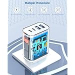 40W iPhone 16 Charger Block, 2Pack 4-Port Fast USB C Charger Blocks, Multiport PD Power Adapter & QC Plug iPhone Cube USBC Charging Brick Apple Adapter for iPhone 16/16 Pro/15/15 Pro Max/14/13/12/iPad - Image 5